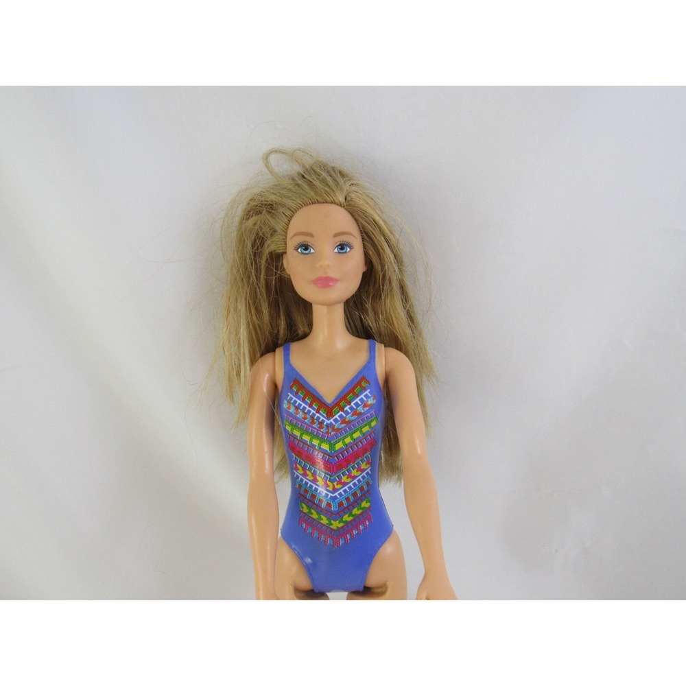 Barbie Horse Blonde Mane & Tail Saddle Bridle Pink Reins Mattel Toy - Picture 2 of 7